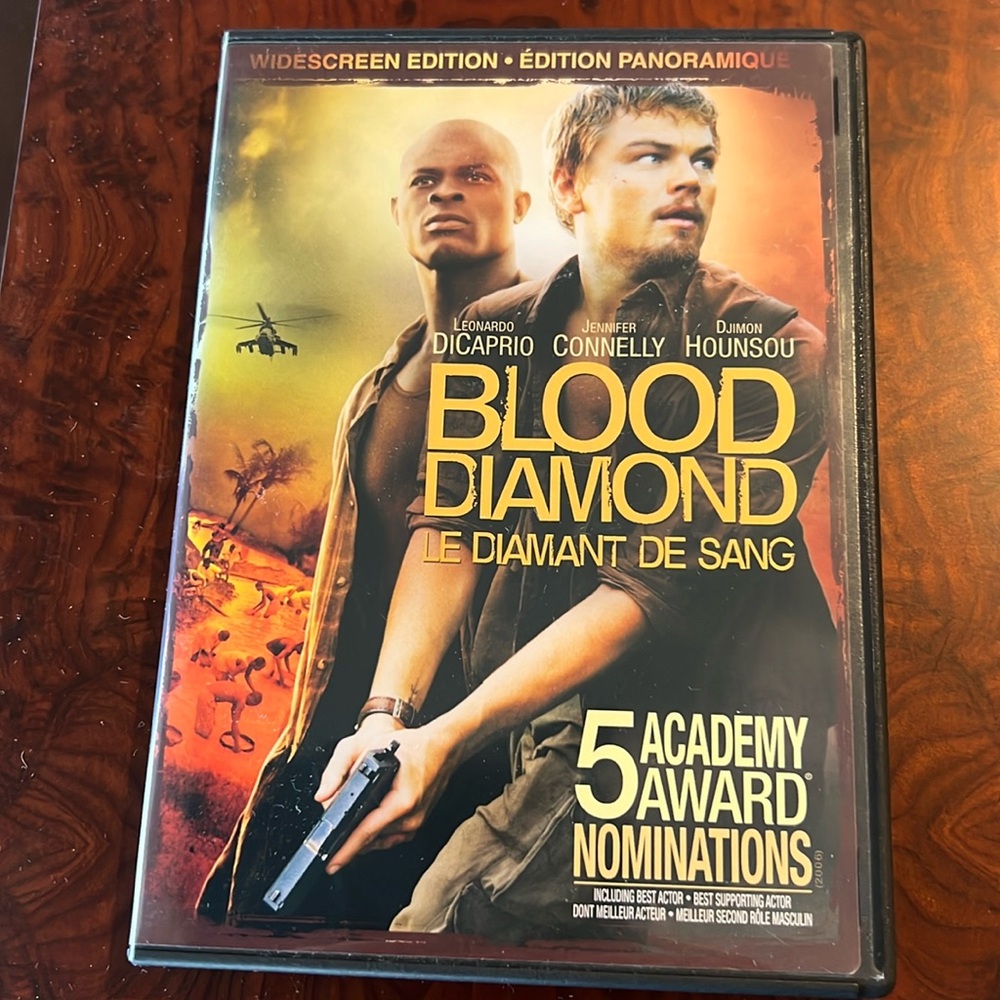 Assorted movies 3/$10 “Blood Diamond”
